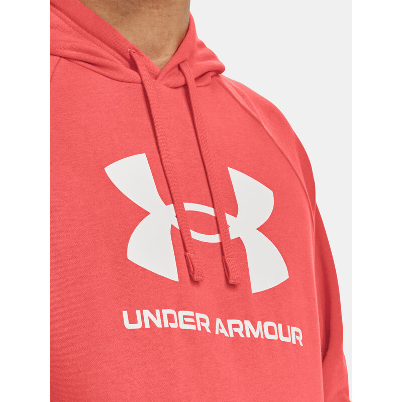 Under Armour Mikina UA Rival Fleece Logo HD-RED - Pánské