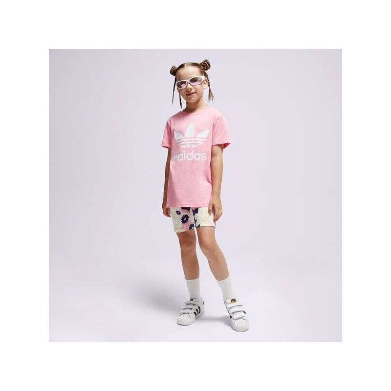 Adidas Tričko Trefoil Tee Girl Dítě Oblečení Trička IB9932