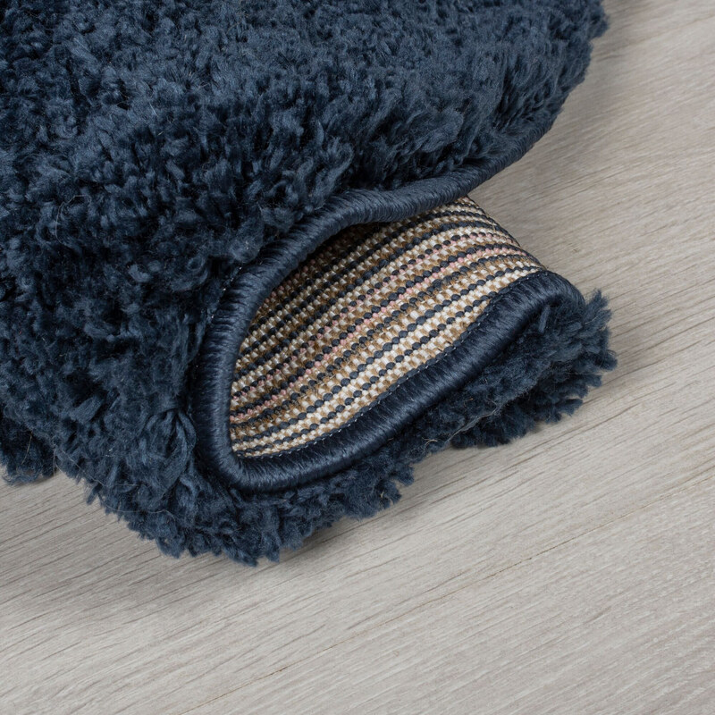 Flair Rugs koberce Kusový koberec Shaggy Teddy Navy - 80x150 cm