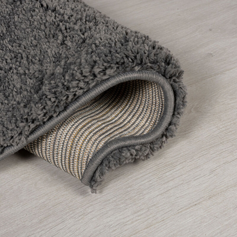 Flair Rugs koberce Kusový koberec Shaggy Teddy Charcoal - 80x150 cm