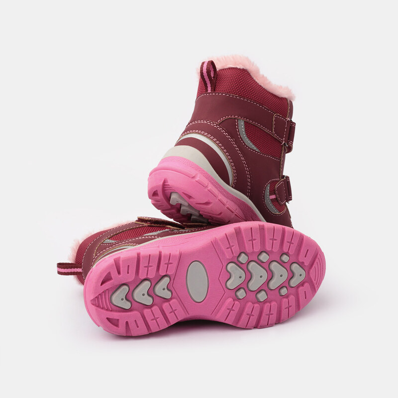 BUBBLEGUMMERS Dívčí kotníkové boty s voděodolnou membránou a reflexními prvky