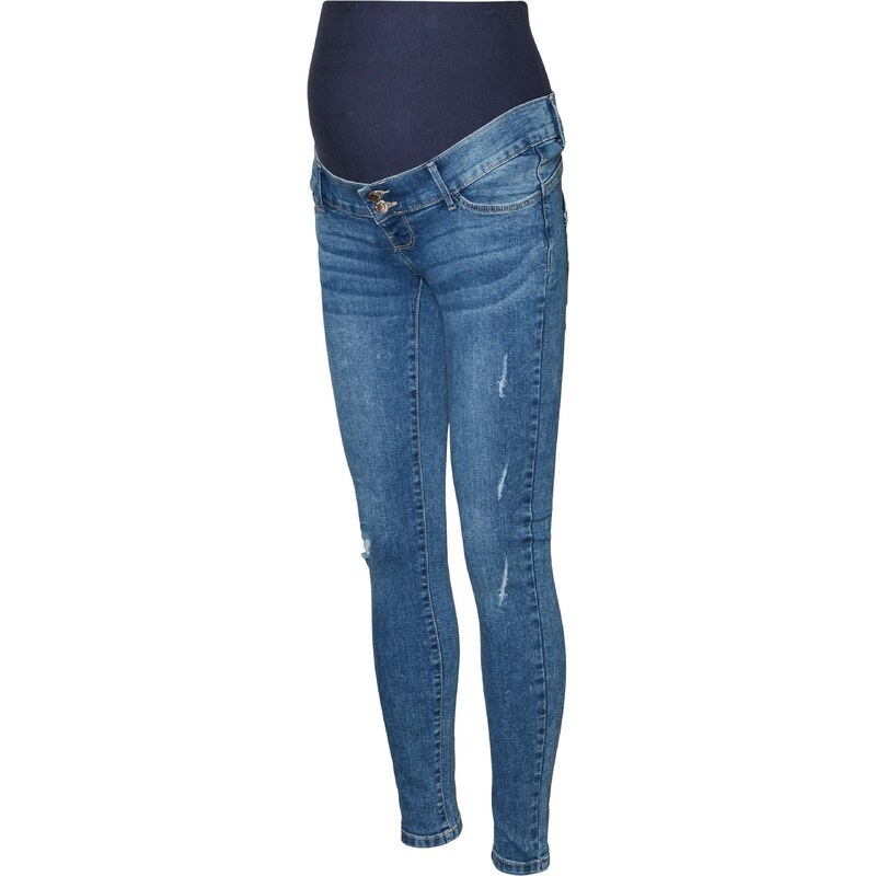 Vero Moda Maternity Džíny 'Sophia' modrá / námořnická modř