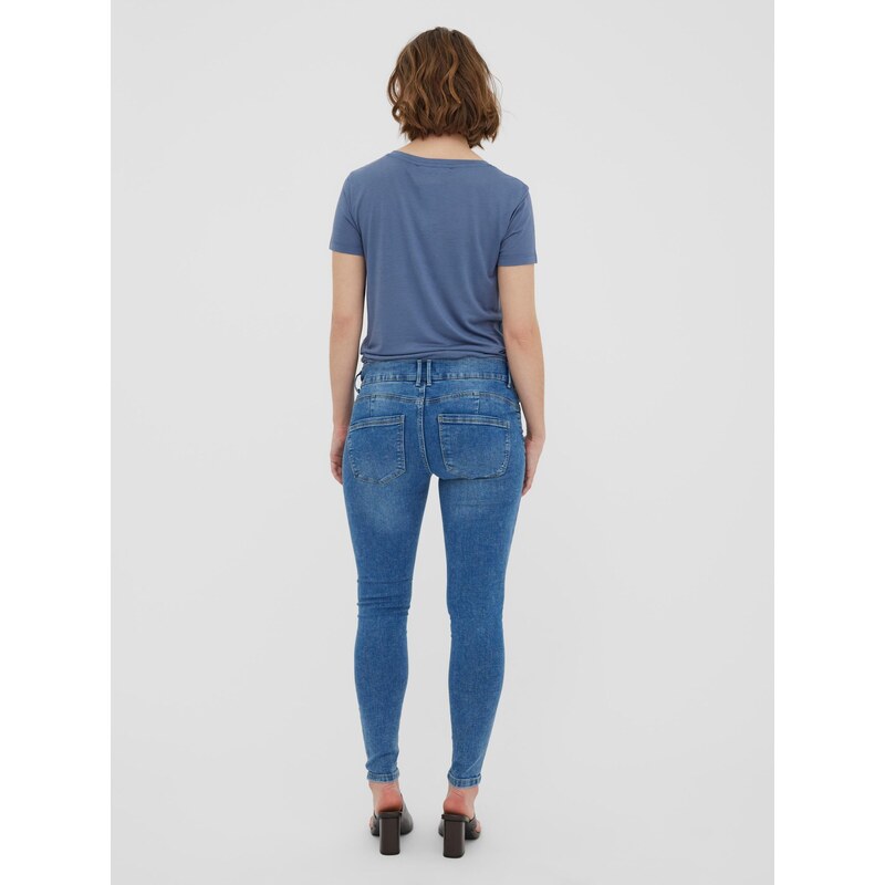 Vero Moda Maternity Džíny 'Sophia' modrá / námořnická modř