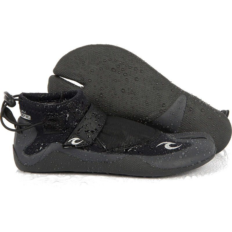 Pánské neoprenové boty Rip Curl Reefer Boot 1.5 mm S/Toe black/charcoal