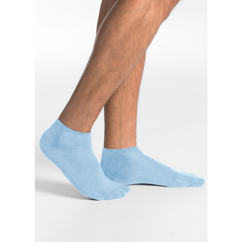 bonprix Kotníkové ponožky (8 párů) z organické bavlny Bílá