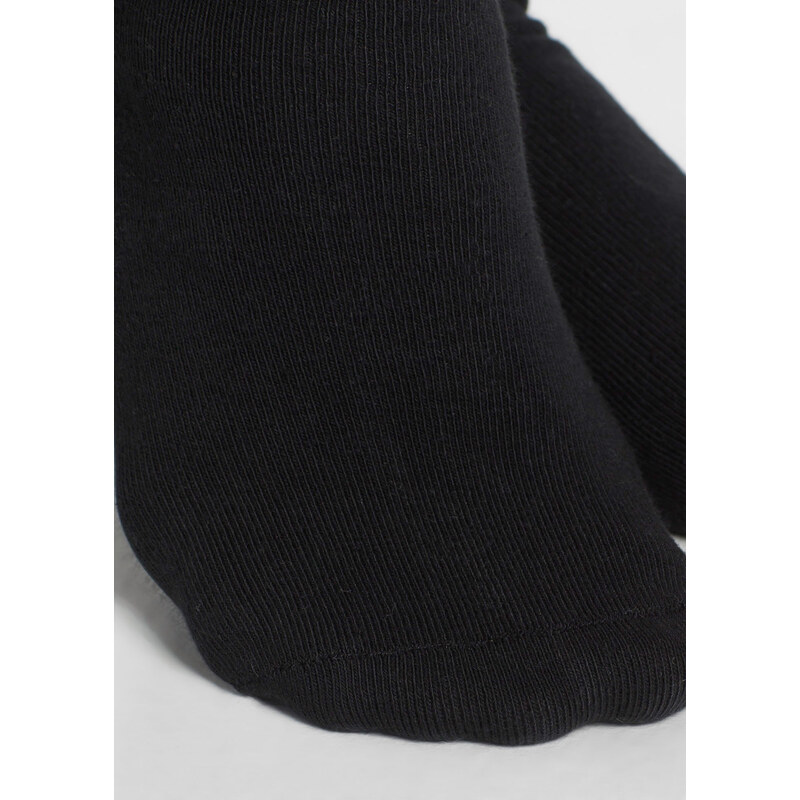 bonprix Kotníkové ponožky (8 párů) z organické bavlny Černá