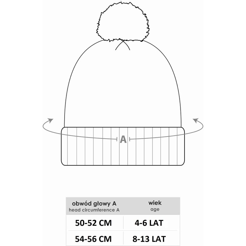 Yoclub Kids's Girls' Winter Hat CZZ-0504G-AA10