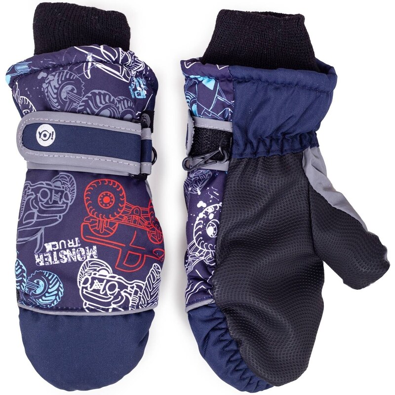 Yoclub Kids's Boy's Winter Ski Mittens Gloves REN-0293C-A110