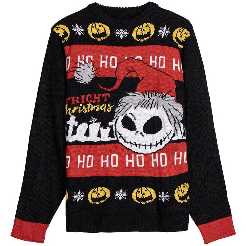 KNITTED JERSEY CHRISTMAS NIGHTMARE BEFORE CHRISTMAS