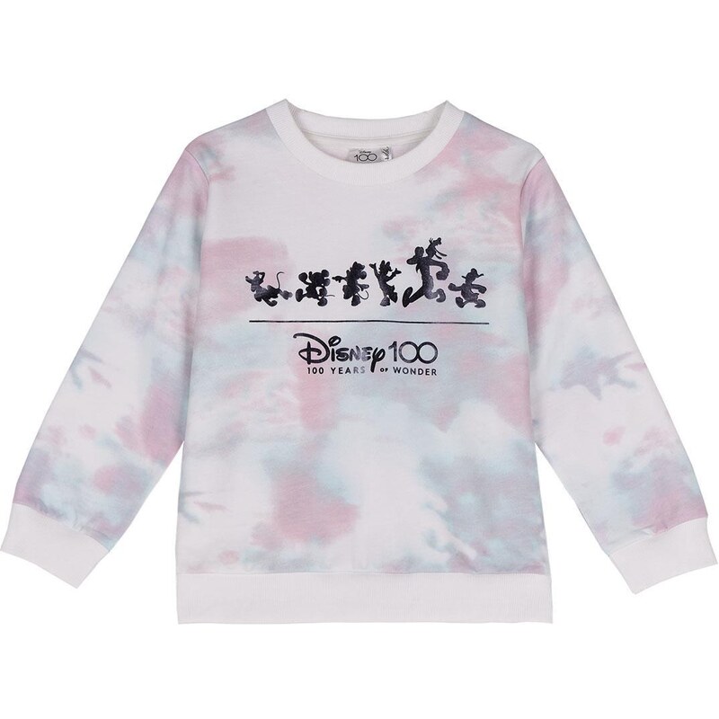 SWEATSHIRT COTTON BRUSHED DISNEY 100