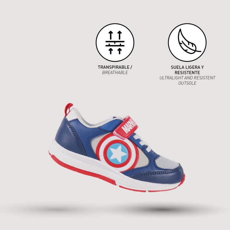 SPORTY SHOES TPR SOLE AVENGERS