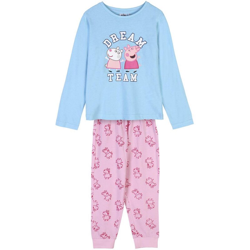 DLOUHÉ PYŽAMO SINGLE JERSEY PEPPA PIG