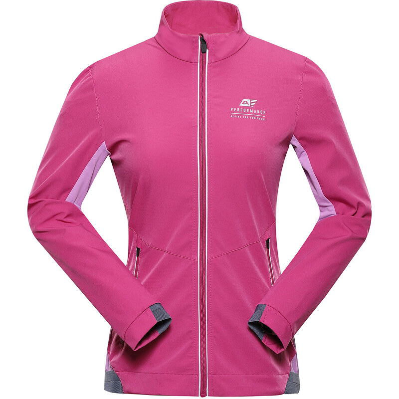 Dámská softshellová bunda Alpine Pro TYCHA - tmavě růžová 86411355