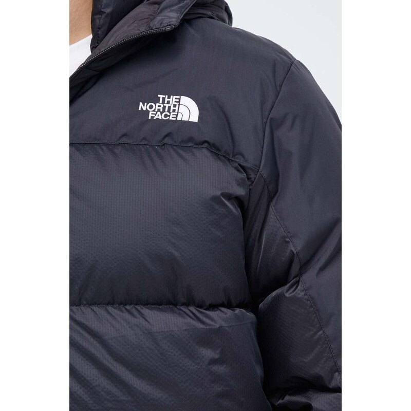 Péřová bunda The North Face DIABLO DOWN pánská, černá barva, zimní, NF0A4M9LKX71
