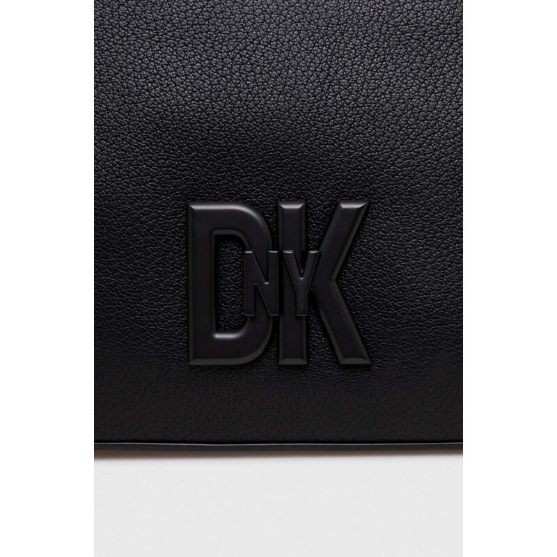 Kožená kabelka Dkny černá barva, R33DKY29
