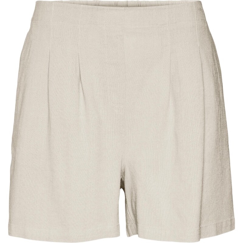 VERO MODA Kalhoty se sklady v pase VMJesmilo režná