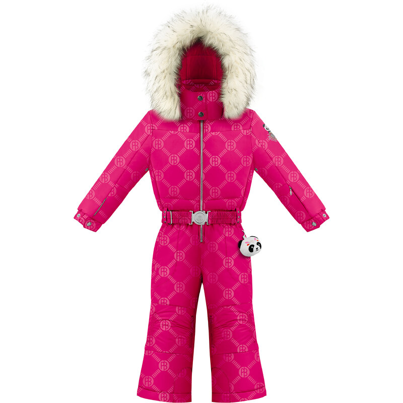 POIVRE BLANC W23-1030-BBGL/E SKI OVERALL EMBO MAGENTA PINK