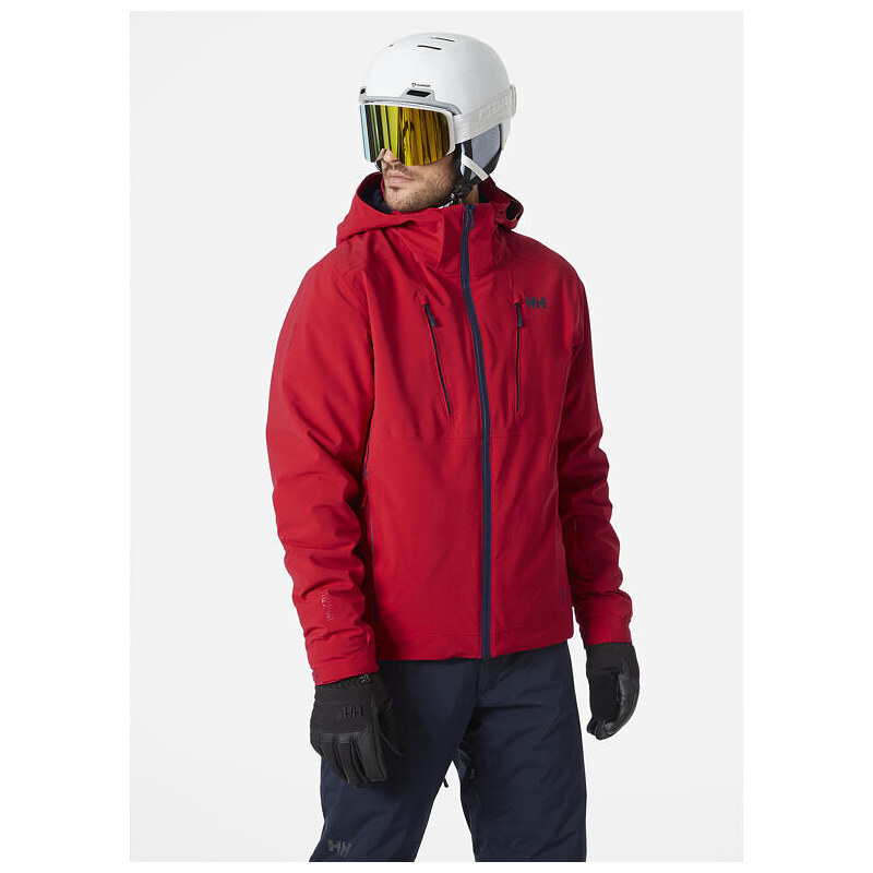 Pánská zimní bunda HELLY HANSEN ALPHA 4.0 JACKET 162 RED