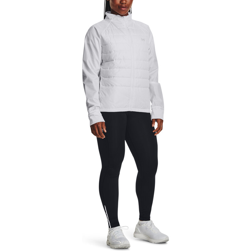 Under Armour Bunda UA STRM INS RUN HBD JKT-WHT - Dámské