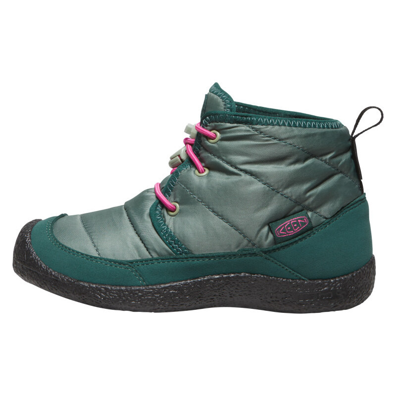 Keen HOWSER II CHUKKA WP YOUTH dark forest/fuchsia purple