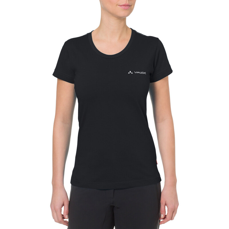 Vaude bavlněné triko Brand, dámské, black 112727036