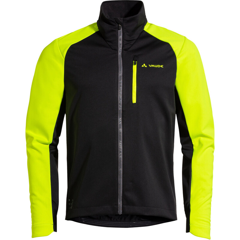 Vaude Posta Softshell VI cyklistická bunda, neonově žlutá