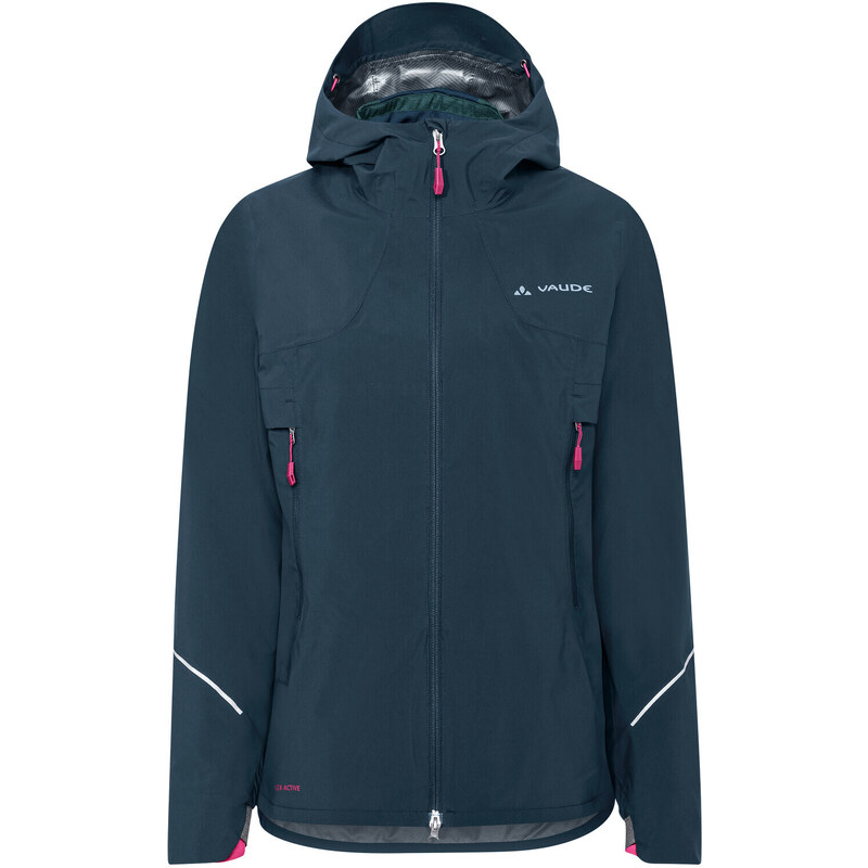 Vaude Yaras 3in1 cyklistická bunda, dámská, tmavě modrá 112727621