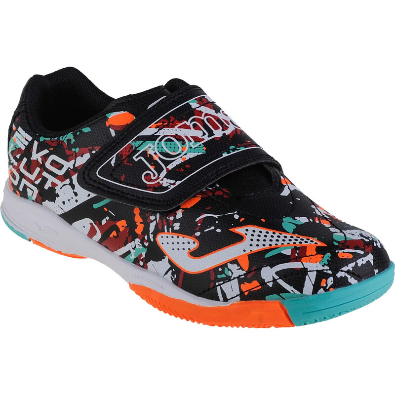 Černé dětské sálové tenisky Joma Evolution Jr 2301 IN