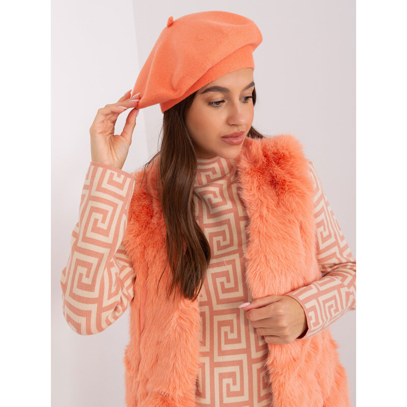 Wool Fashion Italia Cap-AT-CZ-231305.85P-Peach