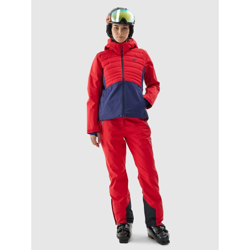4F Dámská lyžařská bunda 4FPro membrána Dermizax 20000 - červená