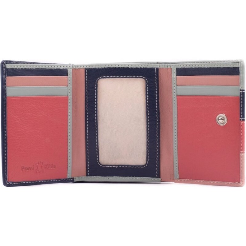 SEGALI Dámská kožená peněženka SG-27406 multi