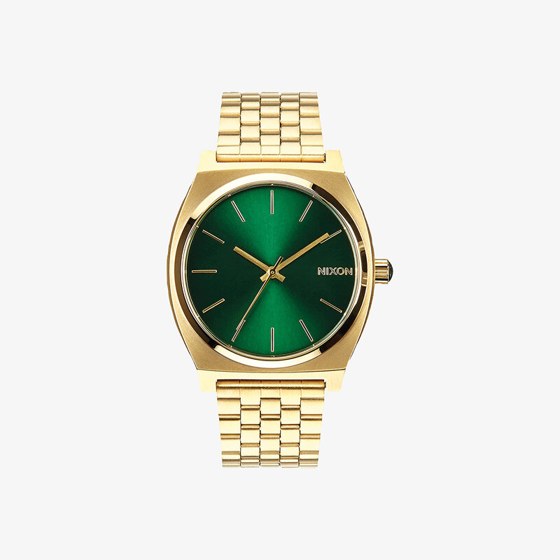 Pánské hodinky Nixon Time Teller Gold/ Green Sunray
