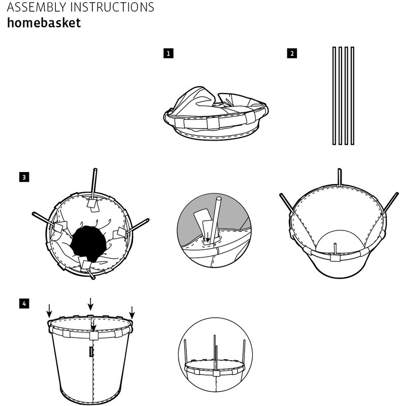 Úložný koš Reisenthel Homebasket L Frame Rhombus light grey