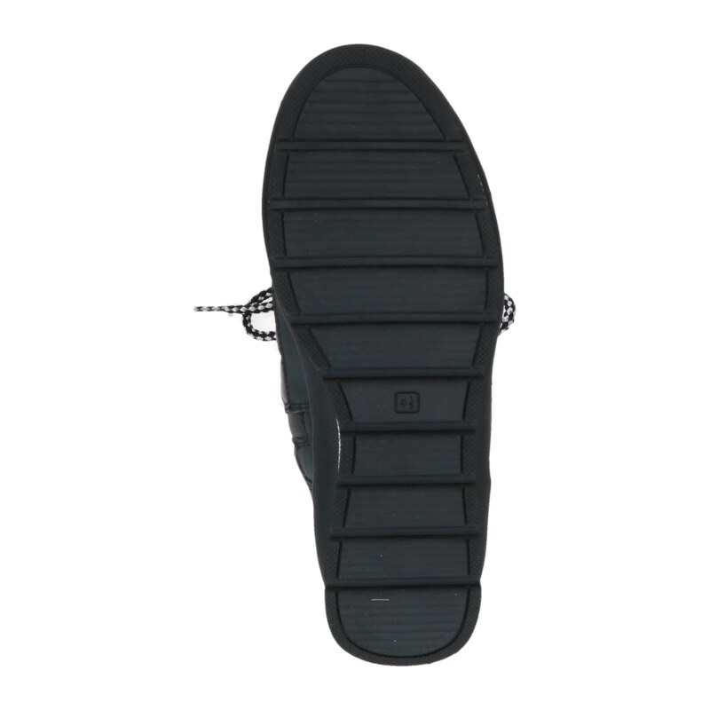 Kotníkové boty se strakatými tkaničkami Caprice 9-26209-41 černá