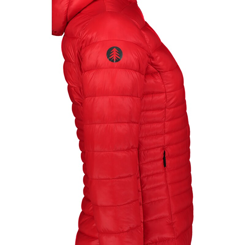 Nordblanc Červený dámský zimní kabát SLOPES