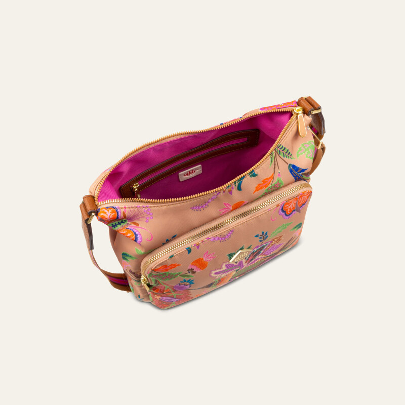 Oilily Young Sits Maud Shoulder Bag květovaná kabelka 27 cm