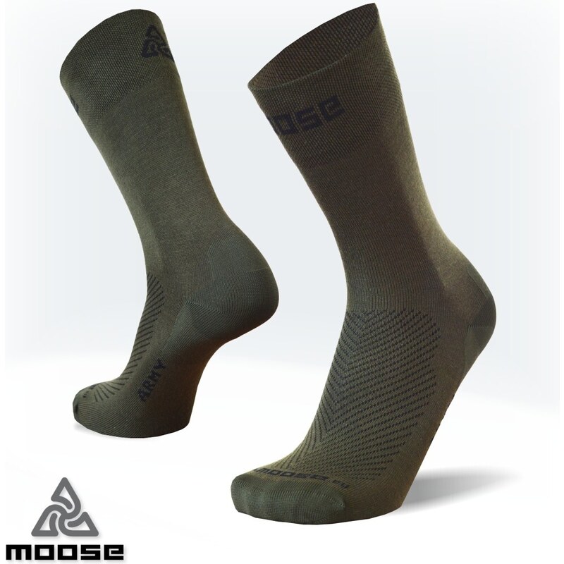ARMY funkční ponožky Moose zelená XS