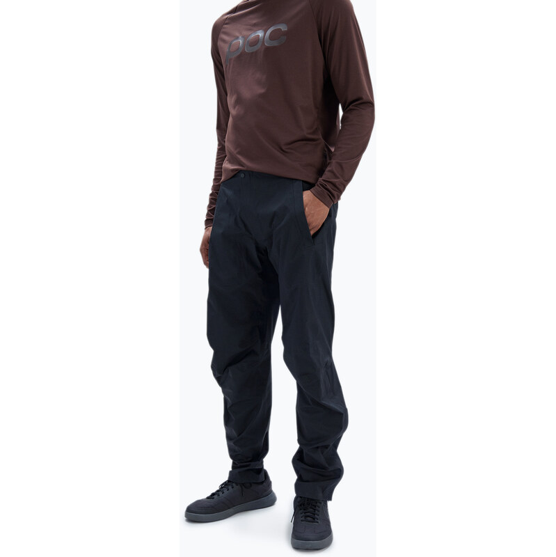 Pánské cyklistické kalhoty POC Motion Rain uranium black