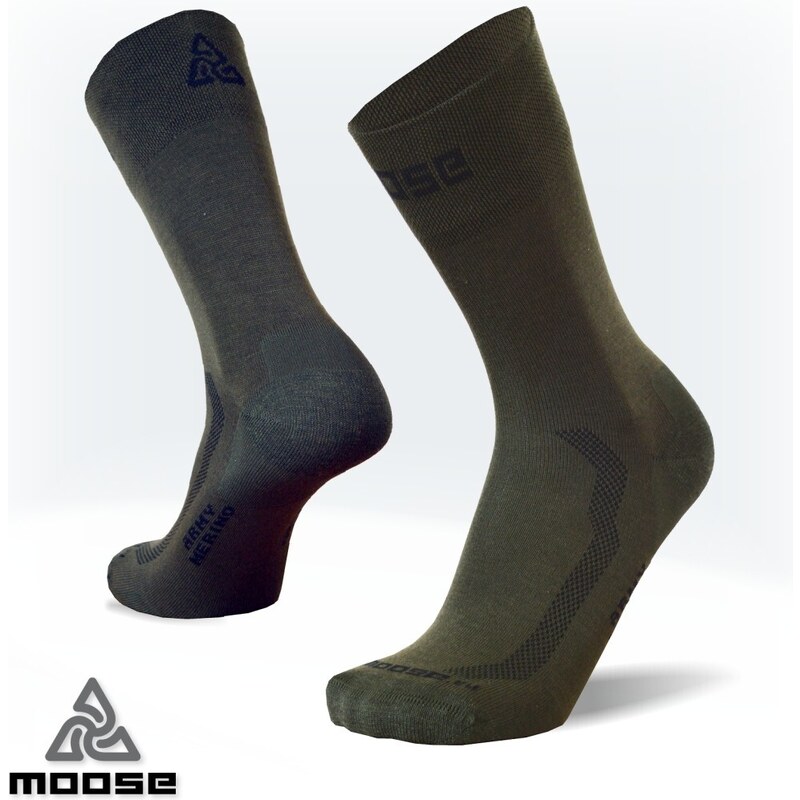 ARMY MERINO funkční ponožky Moose 86463792
