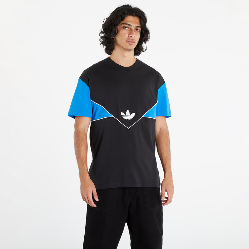 Pánské tričko adidas Originals Adicolor Seasonal Archive Tee Black/ Blue Bird