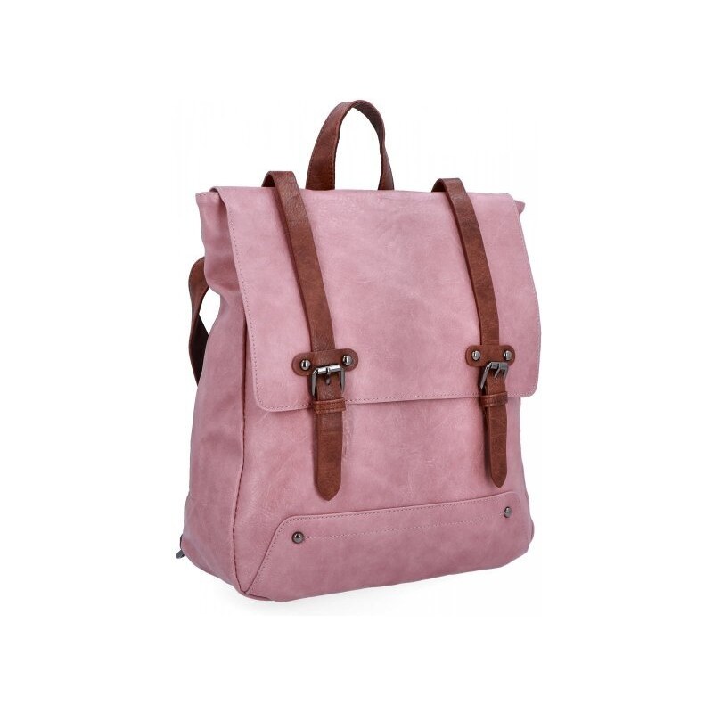 Dámská kabelka batůžek Herisson pudrová růžová 1652L2049