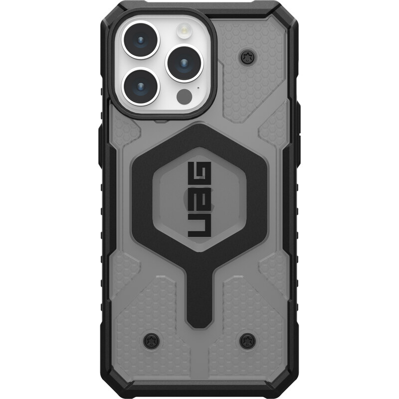 Urban Armor Gear Ochranný kryt na iPhone 15 Pro MAX - UAG, Pathfinder MagSafe Ash