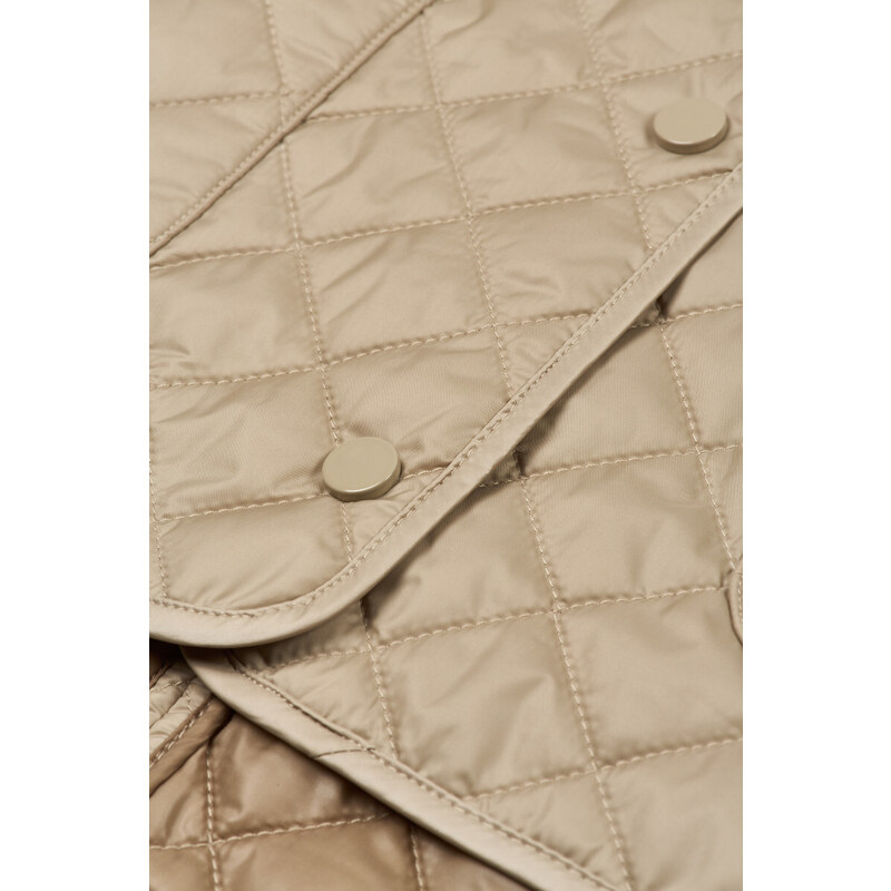 VESTA GANT QUILTED VEST hnědá S