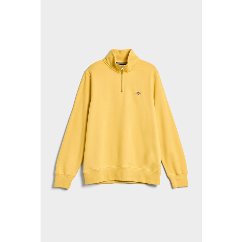 MIKINA GANT REG SHIELD HALF ZIP SWEAT žlutá S