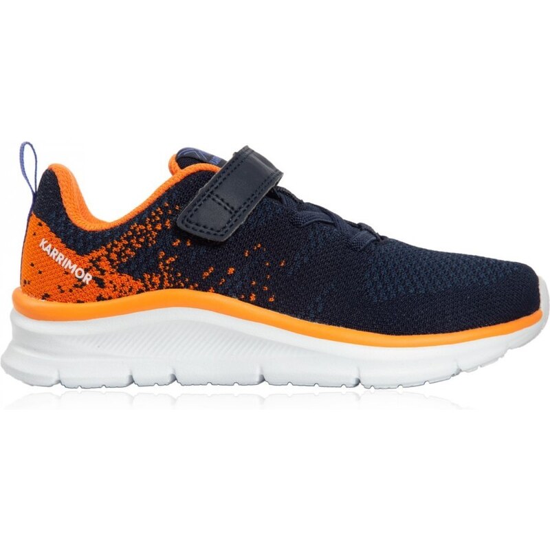 Karrimor Duma 6 Child Boys Running Shoes Navy/Orange