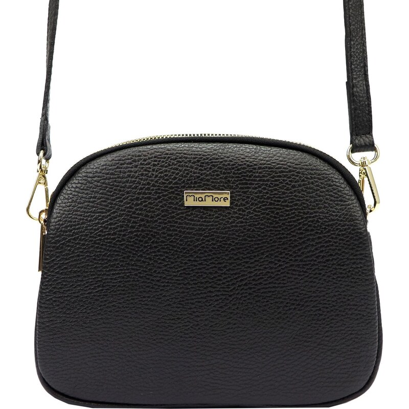 Kožená crossbody kabelka MiaMore 01-064