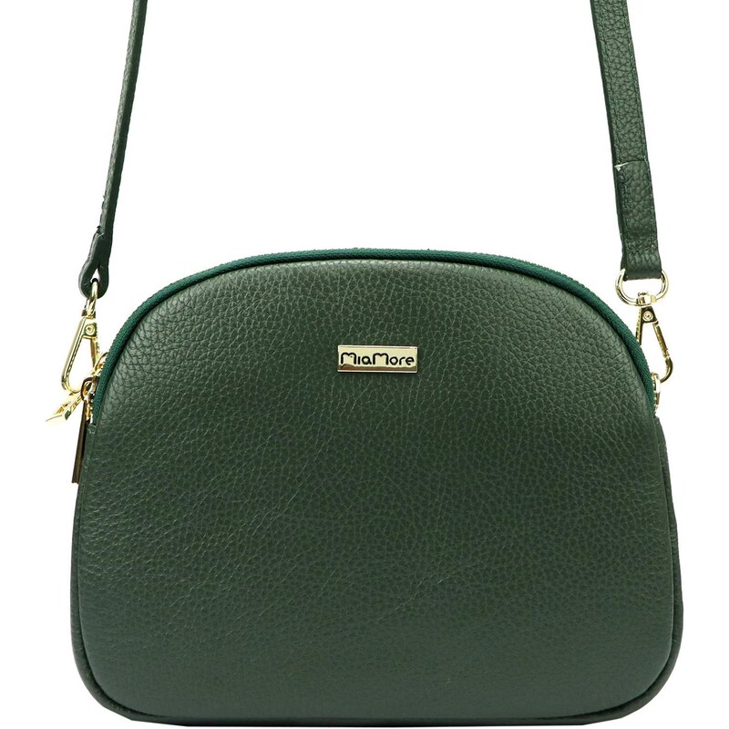 Kožená crossbody kabelka MiaMore 01-064