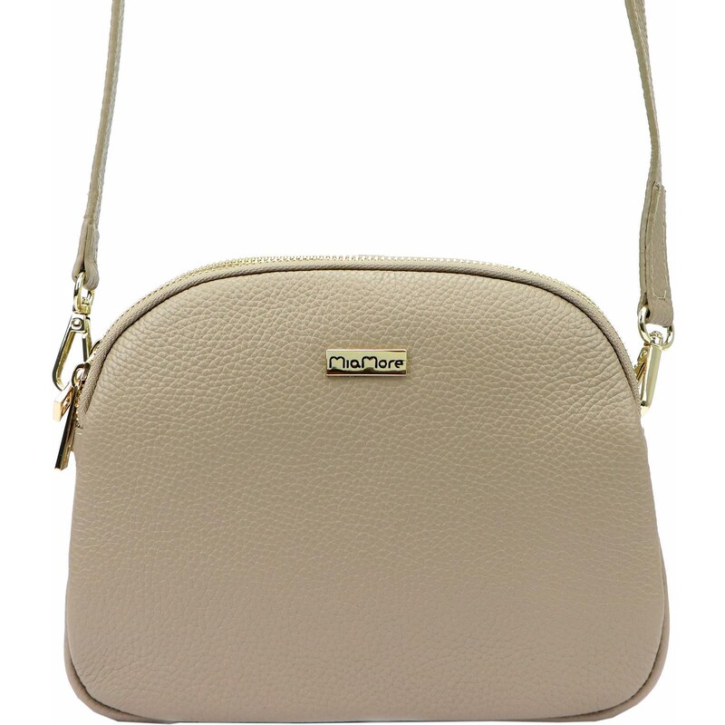 Kožená crossbody kabelka MiaMore 01-064