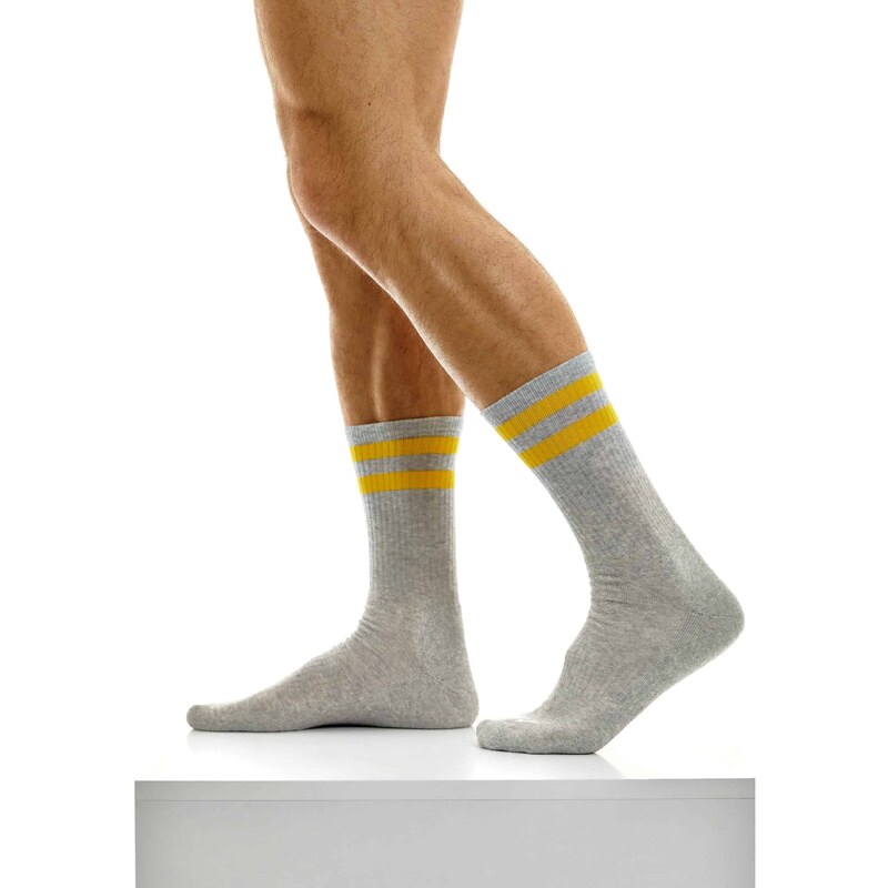 MODUS VIVENDI Soccer short pánské ponožky grey MV-XS2012-1