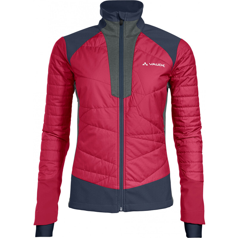 Vaude Minaki III cyklistická bunda, dámská, cranberry červená